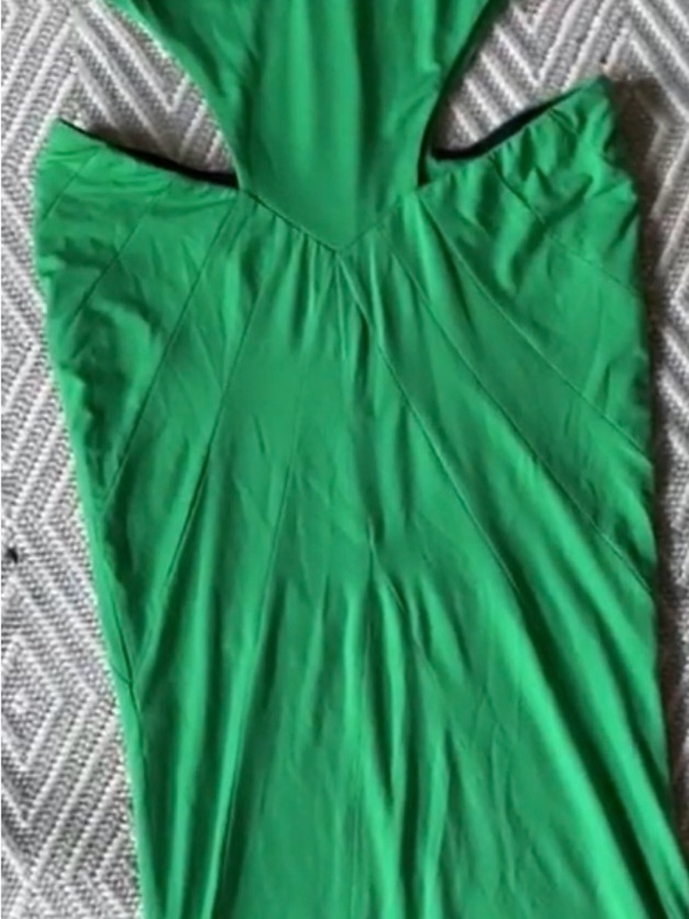 Retrofete Off-Shoulder Cutout Evening Gown in Green - Picture 4 of 12